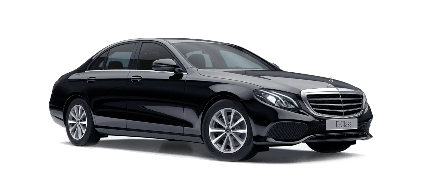 Mercedes E-Class Chauffeur Car Hire in London UK - VIP Mayfair