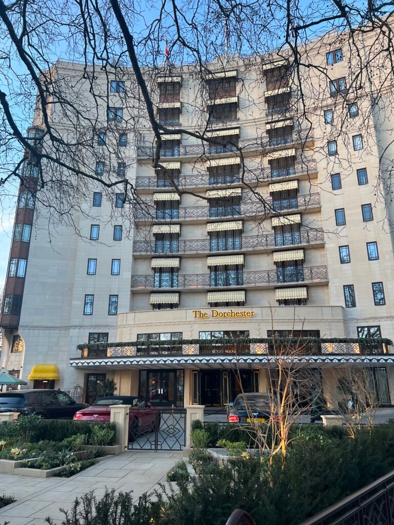 Executive & Business Chauffeur Hire in Mayfair, Dorchester Hotel