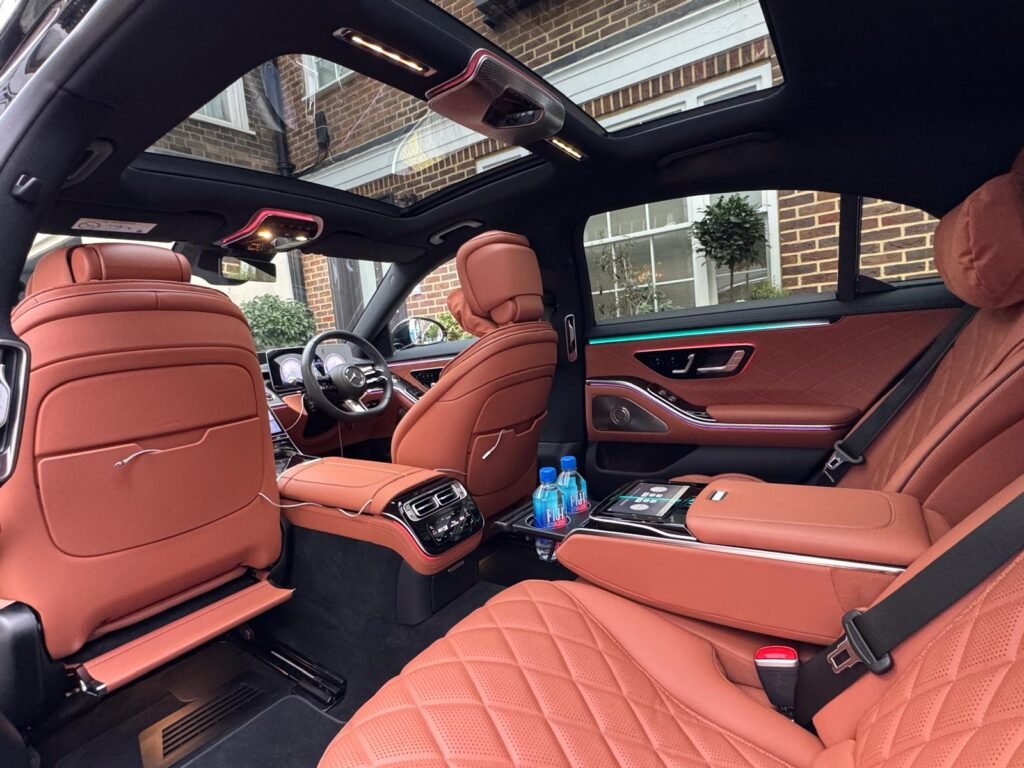 sclass chauffeur-driven S-Class Mercedes by VIP Mayfair London