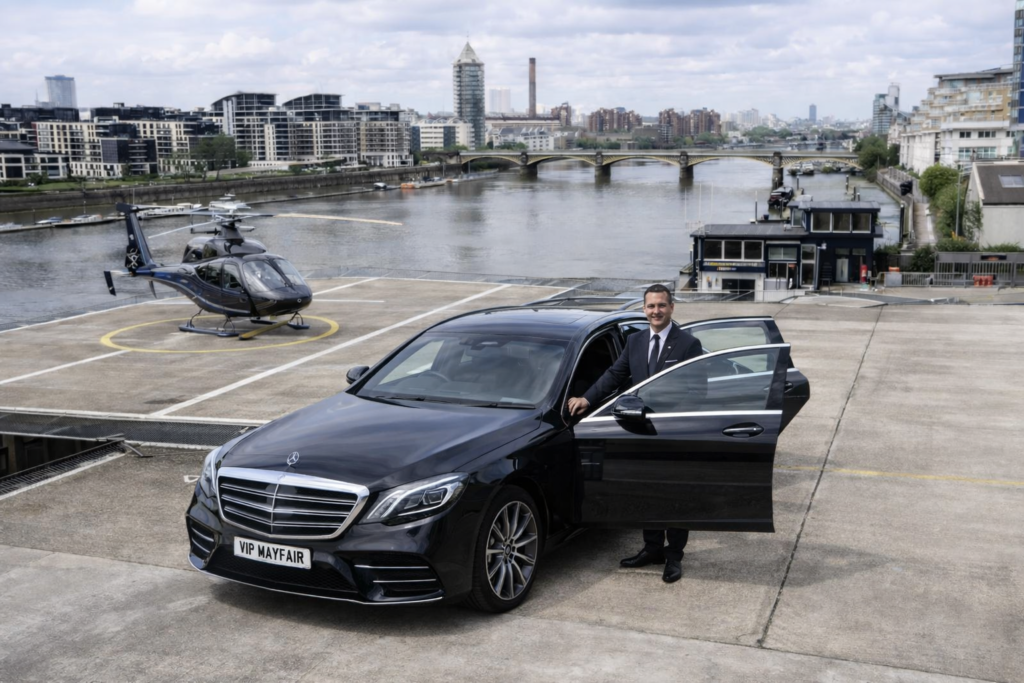 London Heliport (Battersea) EGLW Chauffeur Service – VIP Transfers to Mayfair & Central London